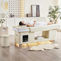 Lit de cils incurvé à circulation d'eau pour salon de beauté et spa Chuque Thai