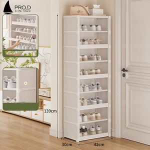 ชั้นวางรองเท้าใสกันฝุ่น แข็งแรง ทนทาน สำหรับทางเข้าบ้าน - Product Image 4