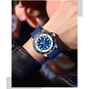 Montre-bracelet à quartz pour homme CURREN 8448, grand cadran de 44 mm, sportive, étanche, simple, avec aiguilles lumineuses - Product Image 5