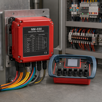 Control Remoto Inalámbrico Industrial de Alta Resistencia y Confiable NM-030, Controlador de Radio de Doble Velocidad para Grúa de Construcción