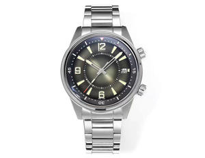 Reloj Mecánico Automático de Diseño con Logotipo Personalizado, Calendario, Patrón Grabado, Reloj de Pulsera Clásico - Product Image 1