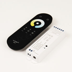 Controlador LED Inalámbrico de Alto Rendimiento RGBW/RGB/CCT/Color Único, DC12V/24V, Control Remoto Táctil RF para Iluminación Comercial y del Hogar - Product Image 5