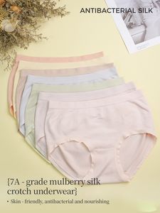 Wholesale <b>Women</b> Seamless Panties Spandex Nylon High-rise <b>Underwear</b> Breathable Full-Cover Intimates Smooth Feel Briefs - Product Image 4