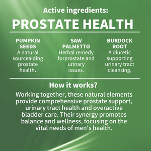 Capsules à base de plantes puissantes pour la prostate, marque privée OEM en gros, pour hommes, soutien de la prostate, santé des voies urinaires - Product Image 6