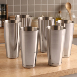 Gran oferta, Boston coctelera de acero inoxidable, vidrio mezclador ecológico para certificado para camareros, barra para el hogar, uso al aire libre, Exportación de la India - Product Image 2