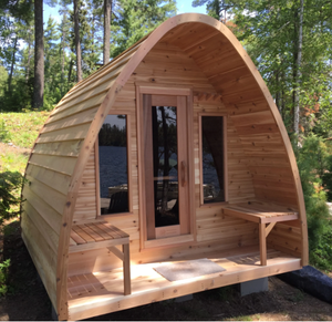 Sauna clair de gousse de cèdre rouge occidental de patio de bonne qualité à vendre - Product Image 6