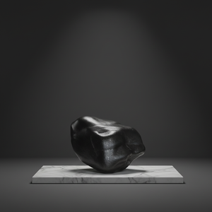 อุกกาบาตคาร์บอนแบบดิบ รูปทรงคล้ายมด ของตกแต่งจากอุกกาบาต ดีเซิง เนเชอรัล - Product Image 5