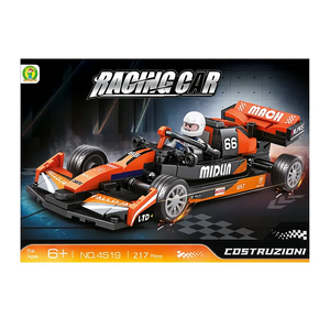 Racing Car Construction 217 Pcs Building <b>Block</b> Set For Kids Age 6+ - Product Image 3