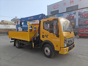 Truk Dongfeng 4x2, Truk Pikap dengan <span class=keywords><strong>Crane</strong></span> Shenbai 4 Ton, <span class=keywords><strong>Crane</strong></span> Hidrolik Stiff Boom untuk Dijual - Product Image 6