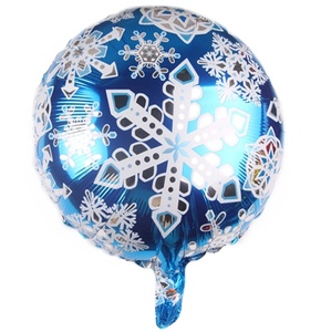 Venta caliente invierno congelado copo de nieve Foil Mylar globo <span class=keywords><strong>fiesta</strong></span> <span class=keywords><strong>globos</strong></span> Navidad Año Nuevo copo de nieve <span class=keywords><strong>globos</strong></span> de helio - Product Image 4