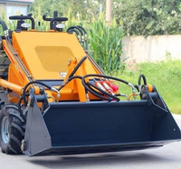 Chargeur compact sur chenilles 800 mm HY280 avec ripper et grappin hydraulique