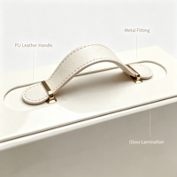 Boîte cadeau magnétique pliable en cuir PU, emballage de luxe personnalisé pour cosmétiques, électronique, foulards, bijoux, vente en gros, gaufrage quadricolore