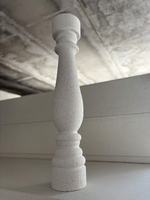 Pilier de balustrade décoratif extérieur en fausse pierre Balustre décoratif extérieur