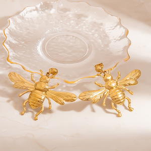 Pendientes Colgantes de Abeja para Mujer, Joyería de Fiesta, Accesorio de Moda DIY con Forma de Insecto, Yiwu - Product Image 2