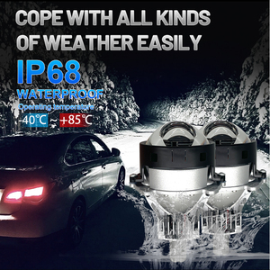 Lentille de projecteur Bi LED 3,0 pouces Installation sans perte H7 Feux antibrouillard laser H4 Ampoule LED laser pour voiture Lumière laser H11 pour voitures - Product Image 5