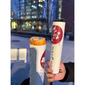 علب تغليف السوشي القابلة للطي صديقة للبيئة بتصميم وشعار مخصص، علب ورقية للطعام بدرجة غذائية - Product Image 2