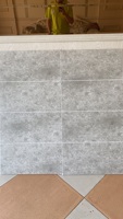 Paneles de hormigón gris para pared, línea de corte ancha de 600mm, resistente, China
