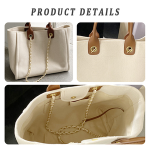 Bolso Tote de Hombro con Nuevo Diseño Elegante para Mujer, con Asa Corta de Cuero - Product Image 3