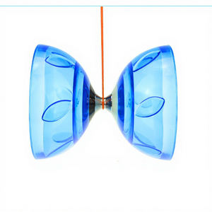 <span class=keywords><strong>Diabolo</strong></span> chinois <span class=keywords><strong>avec</strong></span> triple <span class=keywords><strong>roulement</strong></span>, poignée LED lumineuse et construction en plastique souple pour jonglerie sur campus - Product Image 5