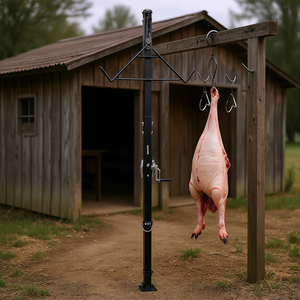 Cabrestante Vevor Game Hoist con Capacidad de Carga de 500 Libras, Altura Ajustable, para Uso Agrícola - Product Image 2