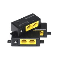 Venta caliente 1A Ethernet Rate PoE Splitter 5V-48V Mini 1 en 1 Out 10/100/1000Mbps Dirigido a módulos de comunicación