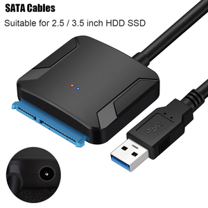 0.4M Usb 3.0 Sata Kabels Converter Man 2.5/3.5 Inch Hdd/Ss D Drive Draad Adapter bedrade Omzetten Kabels - Product Image 2