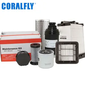 Filtro de ar coralfly de alta qualidade, 6598362 6598492 7010030 7010031 para filtro bobcat