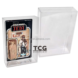 TCG Usine Personnalisé Transparent Acrylique Cas pour Vintage <span class=keywords><strong>Star</strong></span> <span class=keywords><strong>Wars</strong></span> Loose Figure & Cardback (ADC-010) Curseur <span class=keywords><strong>Couverture</strong></span> Protecteur Vitrine - Product Image 1