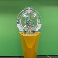 Merek Huaxi rekaman Live Streaming dari mesin lotere yang sama Makau mesin Bingo Gaming akrilik kualitas tinggi 1D ukuran kasino S