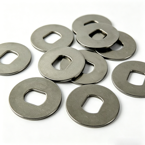 High Precision 304/316 Stainless Steel Washer Custom Square Hole CNC Stamped for <b>Machining</b> Non-Standard Flat Gasket MU-06 - Product Image 6