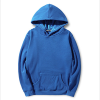 Sweat-shirts pour hommes grande taille avec logo personnalisé, vente en gros, épaules tombantes, 50% coton 50% polyester, couleur unie abricot