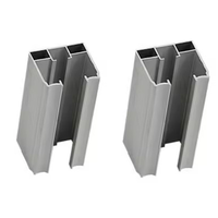 Application de voie en aluminium de rail de roue de porte coulissante pour la poulie suspendue de garde-robe
