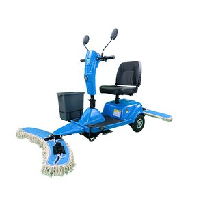 Haide-Carrito eléctrico de tres ruedas para recolección de polvo, caja de cambios de suelo de material plástico para <span class=keywords><strong>restaurante</strong></span>, centro comercial de agua fría - Product Image 3