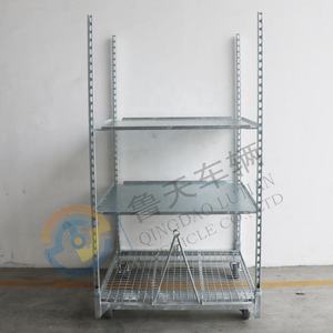 เรือนกระจกดอกไม้หม้อรถเข็นต้นกล้ารถเข็นพืชเนอสเซอรี่ <span class=keywords><strong>Plant</strong></span> Grow รถเข็นดอกไม้แสดงรถเข็น - Product Image 3