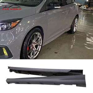 Kit carrosserie pour <span class=keywords><strong>Ford</strong></span> Focus RS Hatchback 2016-2018, nouveau pare-chocs avant et arrière et jupes latérales en plastique sans couleur - Product Image 3