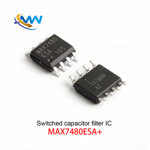 MAX7480ESA+ SOIC-8 Filtre passe-bas <span class=keywords><strong>Butterworth</strong></span> de 8e ordre à condensateurs commutés - Product Image 1
