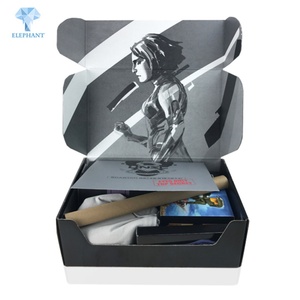 Customized Logo Standard Eco Friendly Flat <b>Pack</b> E Flute Corrugated <b>Paper</b> Skateboard Shipping Box - Product Image 5