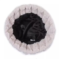 Chapeau musulman pour femmes, couleur unie, doux et tendance, hijab, casquette, chapeaux musulmans indonésiens pour femmes
