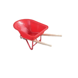 उद्यान के लिए आधुनिक लकड़ी संभाल पहिया बैरो बच्चों का इस्तेमाल - Product Image 3