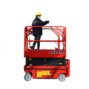 Plataforma elevadora de tijera Ever Star 0608SP eléctrica hidráulica para trabajo aéreo en venta - Product Image 1