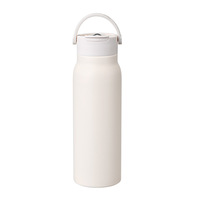 Thermos de Noël portable avec infuseur à thé magnétique en acier inoxydable 316, gravure personnalisée en gros, bouteille isotherme de luxe pour le bien-être d'entreprise