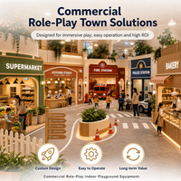 Equipo de Juego Suave Modular para Supermercados, Centro de Entretenimiento Familiar con Gestión de Calidad ISO 9001