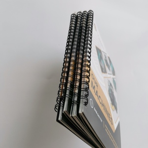 Máy Tính Xách Tay Xoắn Ốc Mới Chất Lượng Cao-o Softcover Tạp Chí Tập Sách In Ấn A4 A5 A6 4c + 4c CMYK Pantone Glossy Nghệ Thuật Giấy - Product Image 6