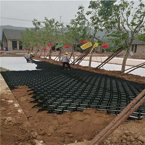 HDPE Geocell Hersteller Preis strukturierte und perforierte Kies gitter Geo zelle für den Straßenbau - Product Image 6