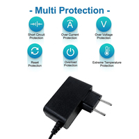 Alimentation électrique AC DC 24V 1A 24W avec prise brésilienne, 24 volts 1 ampère, OEM ODM, logo personnalisé, câble adaptateur d'alimentation LED CCTV LCD