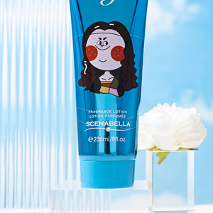 Loción corporal de 236ml de diseño más nuevo de venta superior con paquete azul para mujeres - Product Image 4