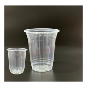 Gobelets en plastique PP transparents jetables écologiques de 500ml avec logo personnalisé, à paroi unique, réutilisables pour le thé et les sodas Quang Quan durables - Product Image 5