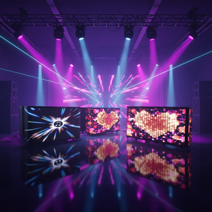 Pantalla LED Interactiva para Bar, Mesa de DJ Metálica, Pantalla P1.86 P2.5 P2.604, Video Wall a Todo Color, Resistente al Agua, Portátil para Fiestas - Product Image 5