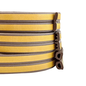 แถบซีลประตูหน้าต่าง EPDM ประหยัดพลังงาน ตัดได้ตามต้องการ ป้องกันฝุ่น กันน้ำ ป้องกันเสียงรบกวน สำหรับห้องน้ำและห้องครัว - Product Image 6