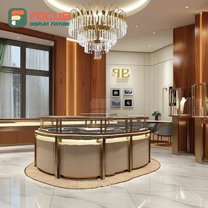 Fabricante de Muebles Minimalistas para Joyerías, Vitrina de Vidrio Templado para Mostrador de Centro Comercial - Product Image 4